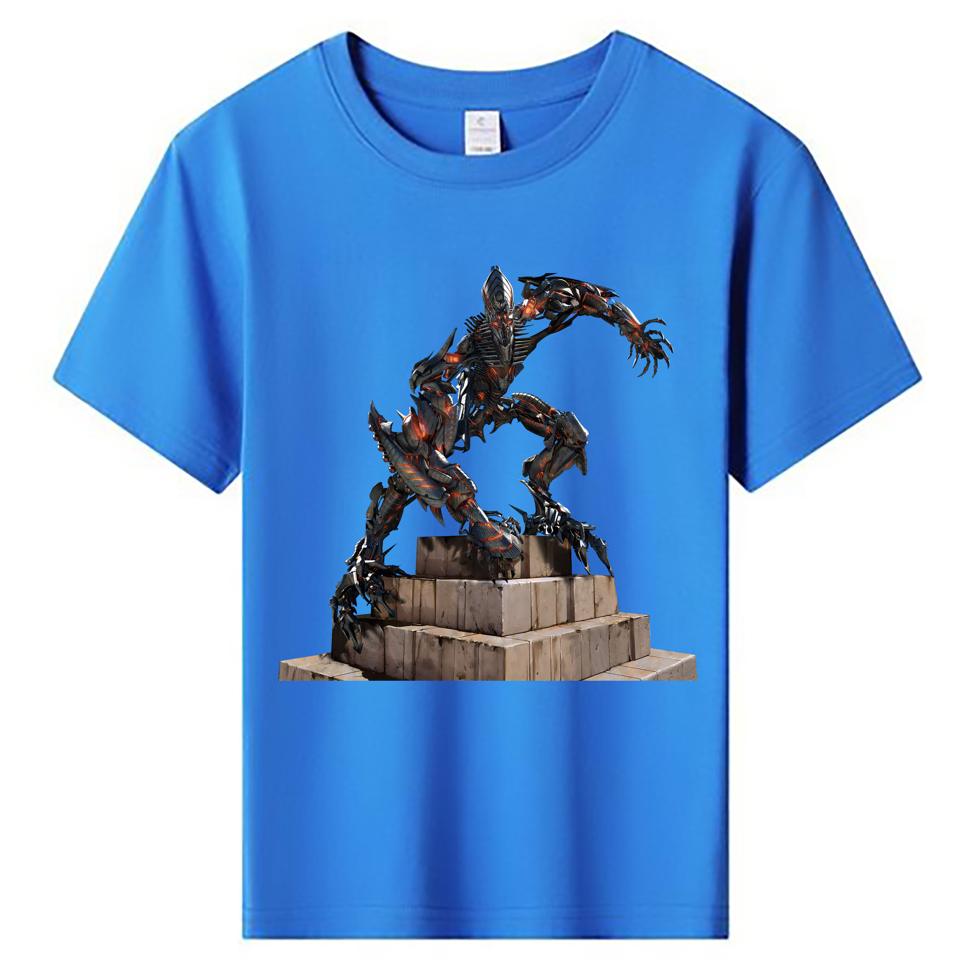 （画像用） Transformers トランスフォーマー 綿100％キッズTシャツ（フロントプリント）